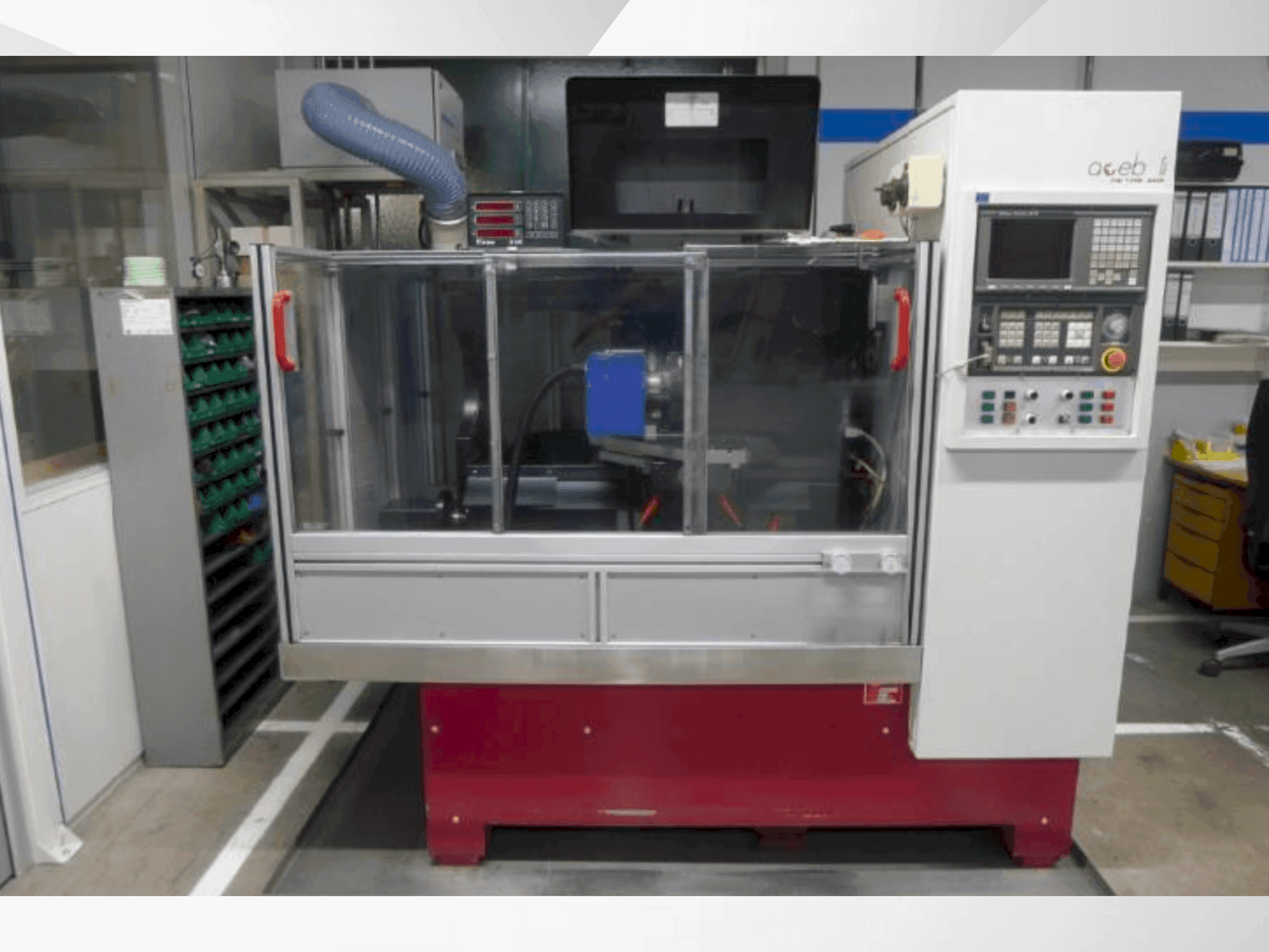 Front view of DOEBELI FSM150 S machine