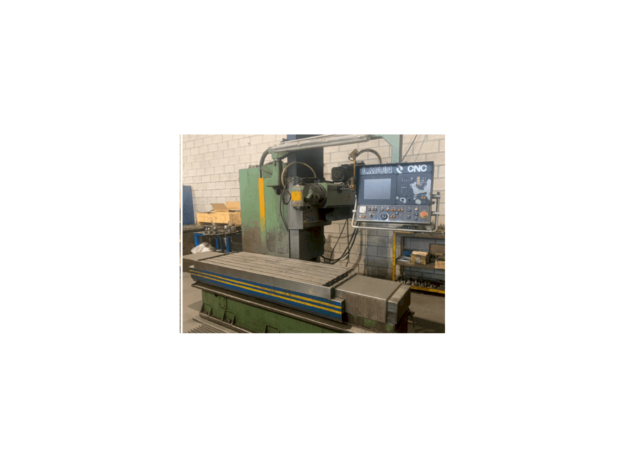 Front view of LAGUN FBF 1800 machine