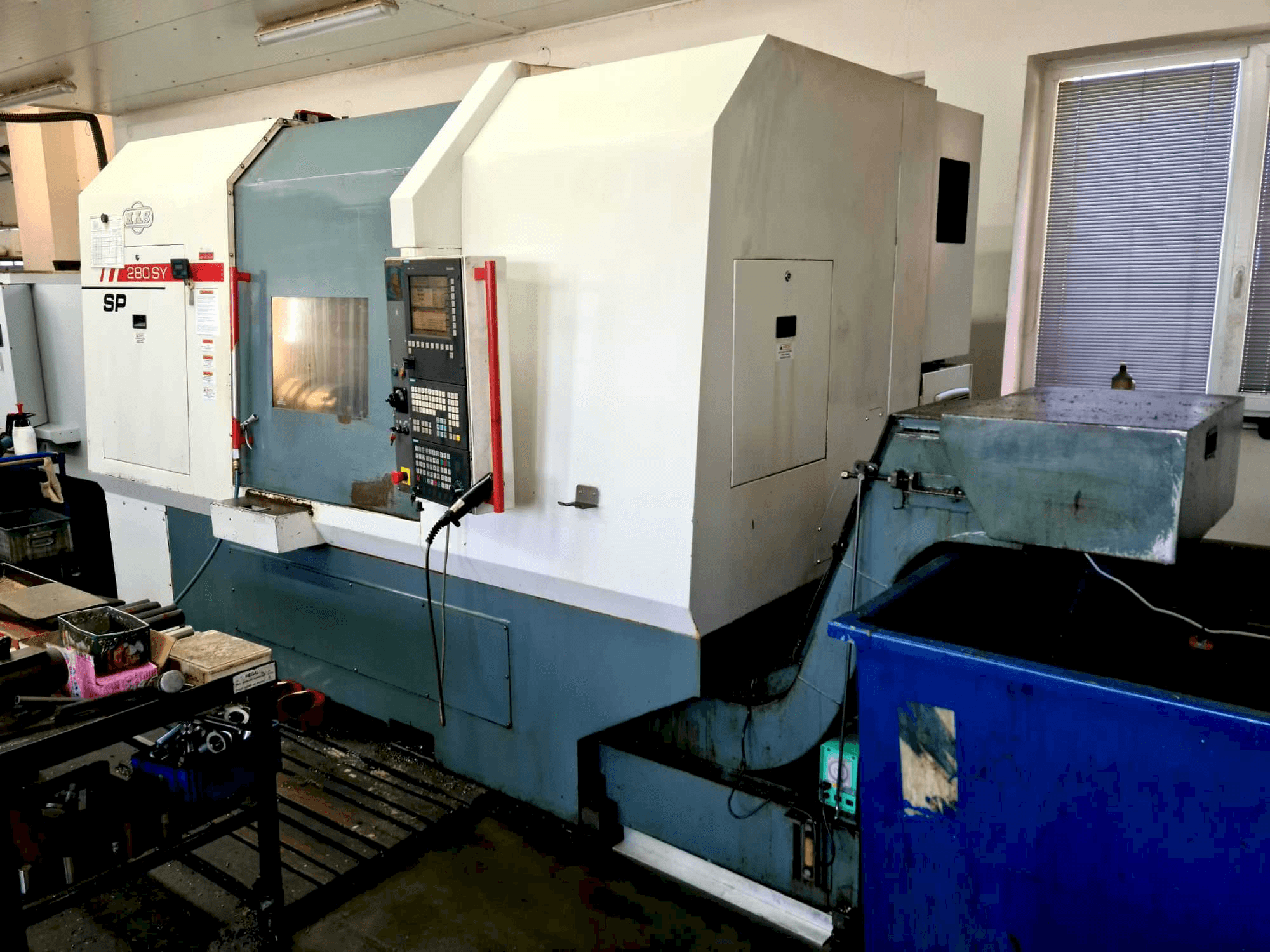 Front view of KOVOSVIT MAS SP 280 SY machine