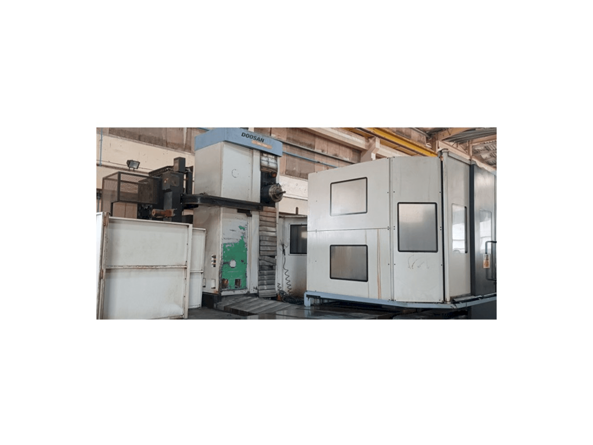 Front view of Doosan DBC 130P machine