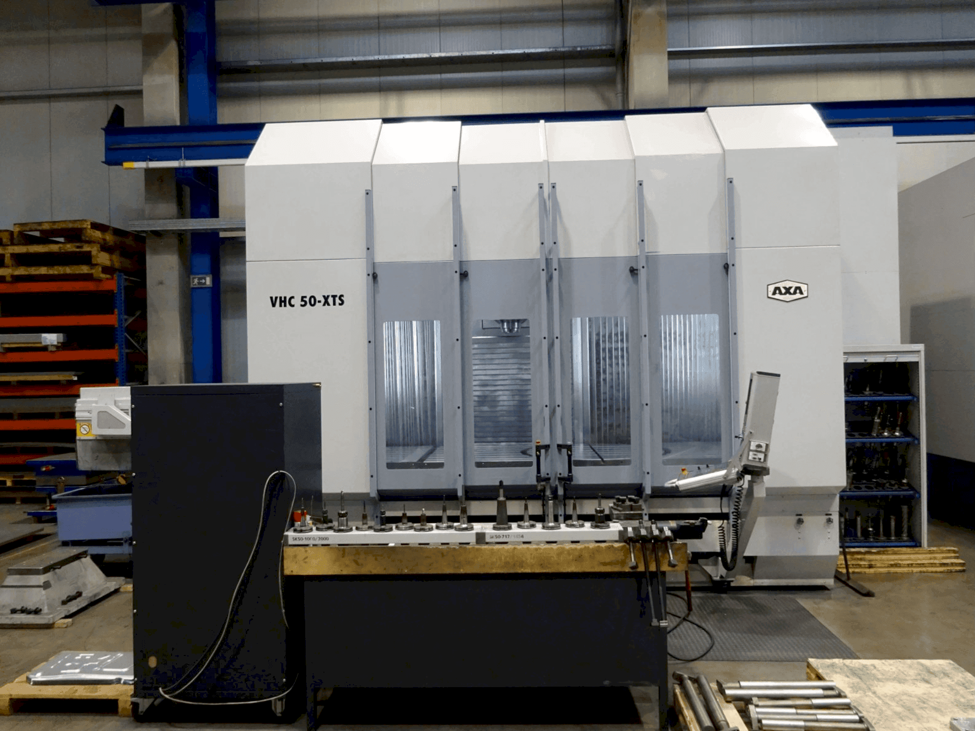 Front view of AXA VHC 50-XTS machine