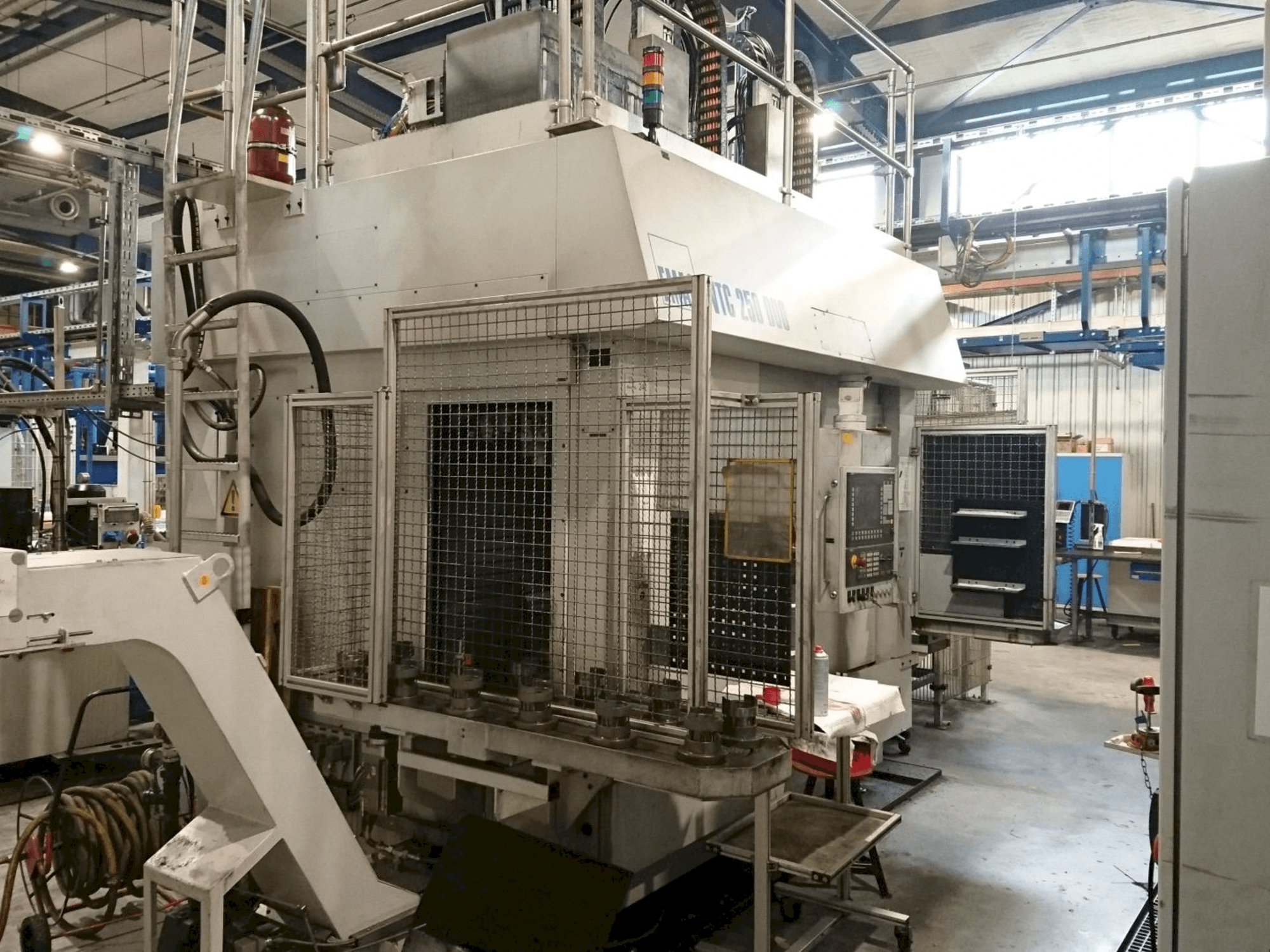 Front view of EMAG VTC 250 DUO machine