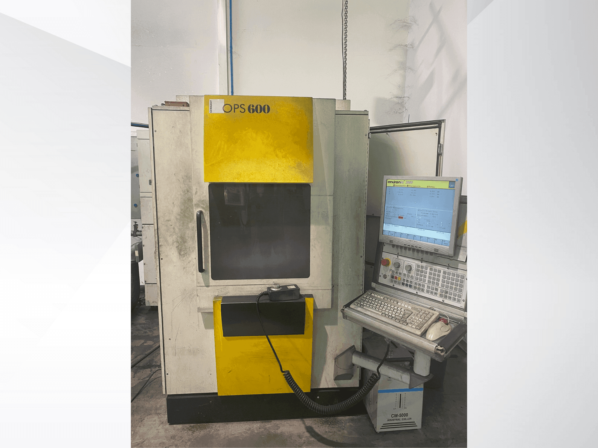 Front view of OPS INGERSOLL OPS 600 machine