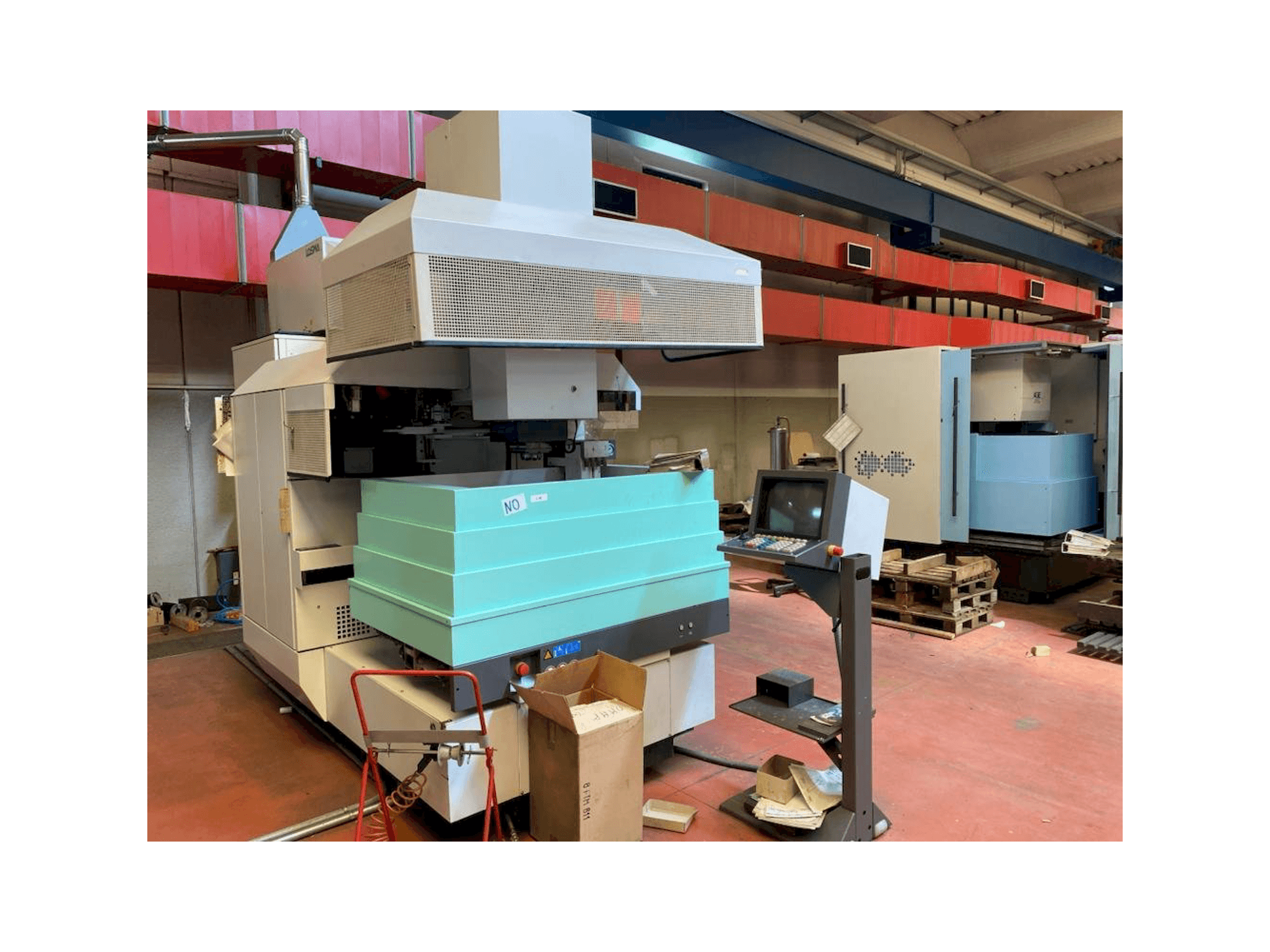 Front view of AGIE AGIETRON INTEGRAL 3 machine