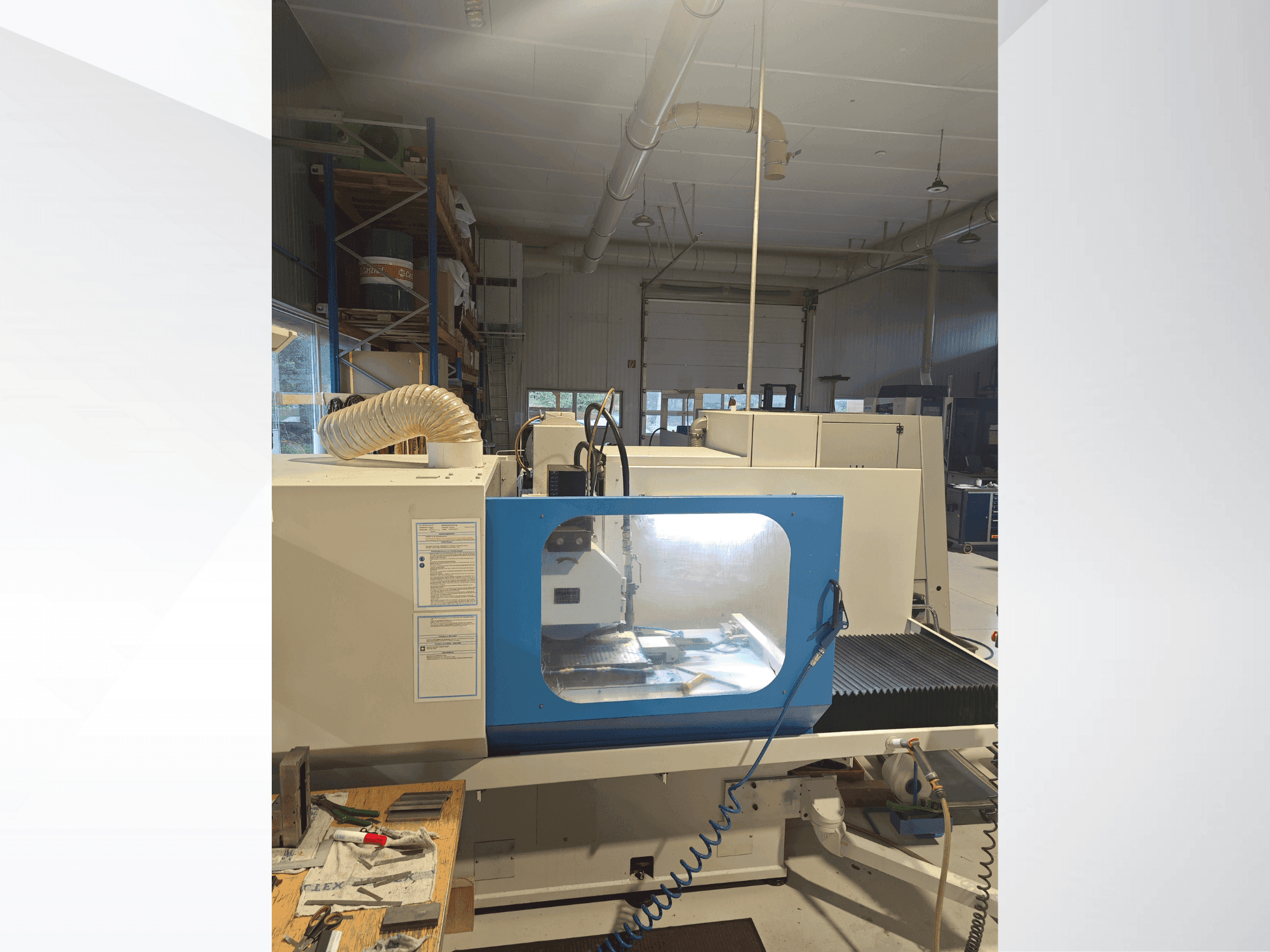 Front view of ABA EL 1006 machine