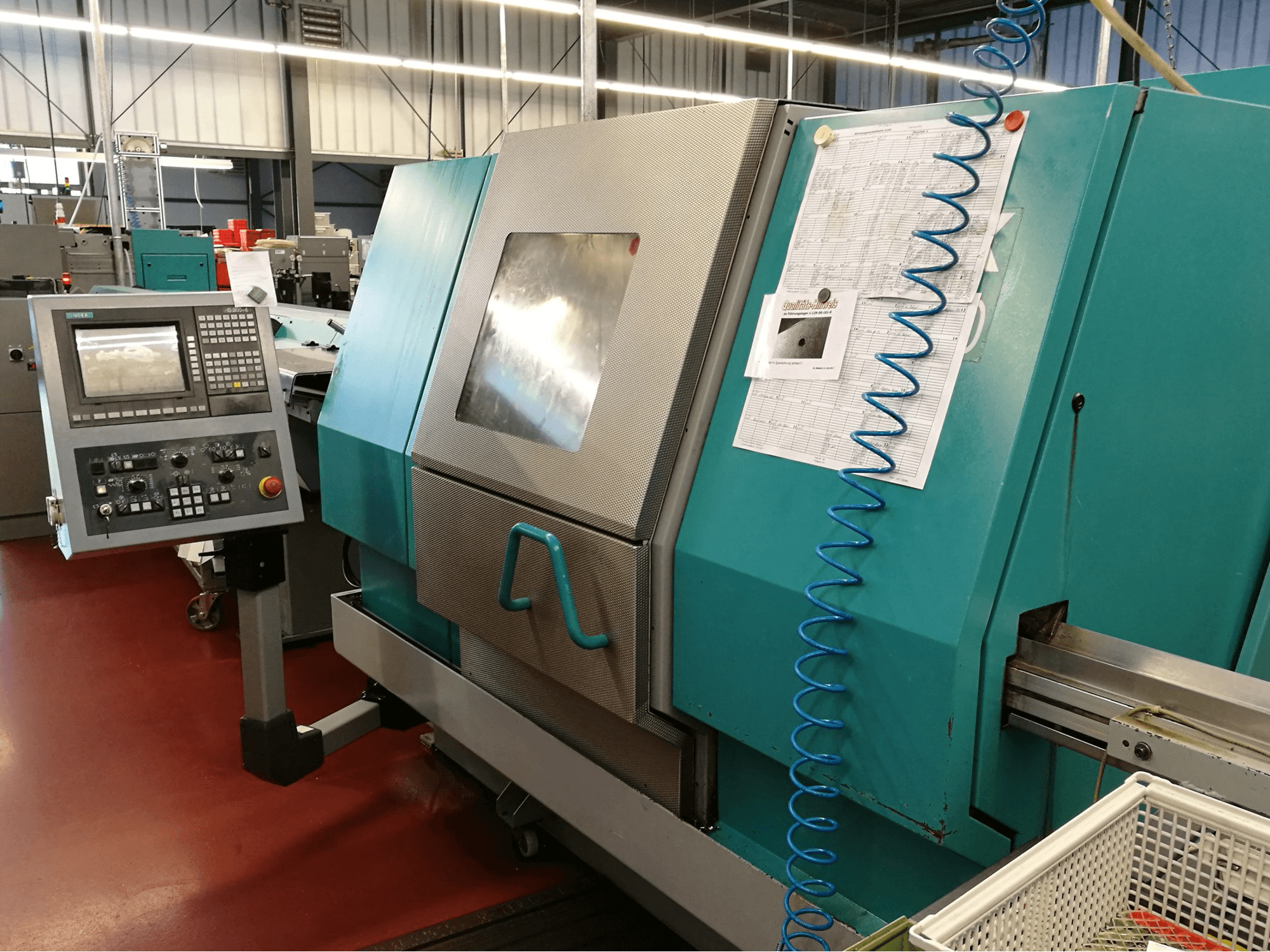 Right view of Index G200 Machine