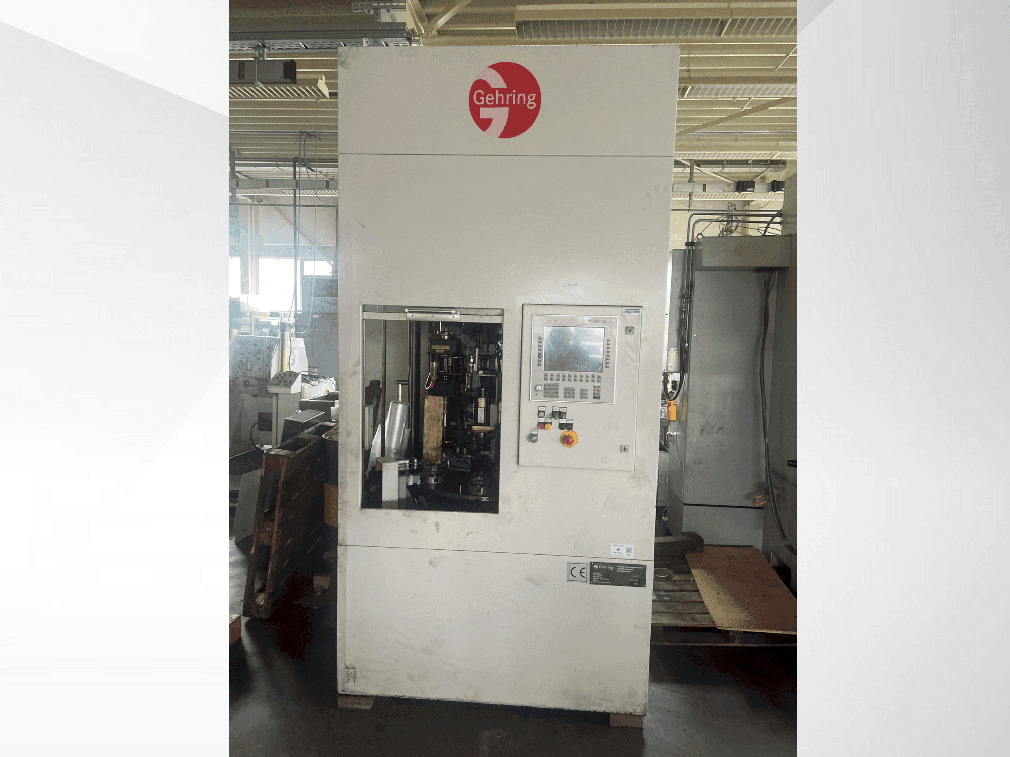 Front view of GEHRING L2-630 machine
