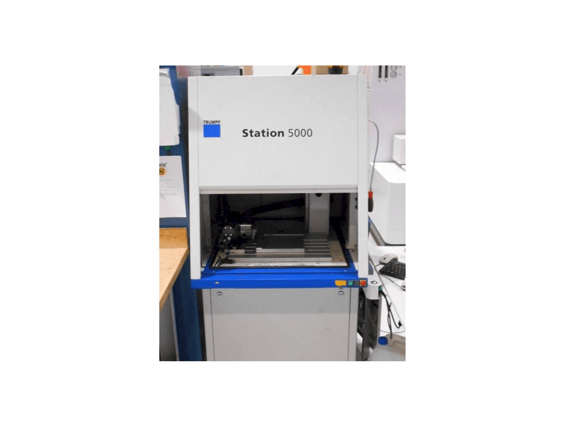 Front view of Trumpf TruMark 5000 machine