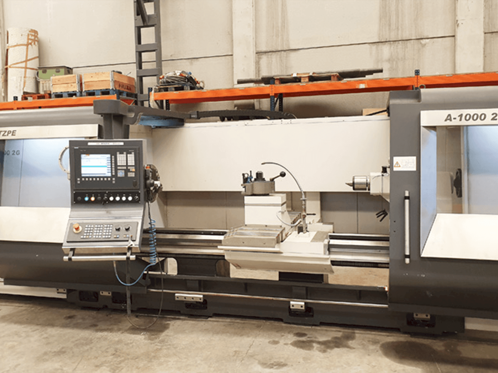 Front view of Gurutzpe A-1000 2G machine