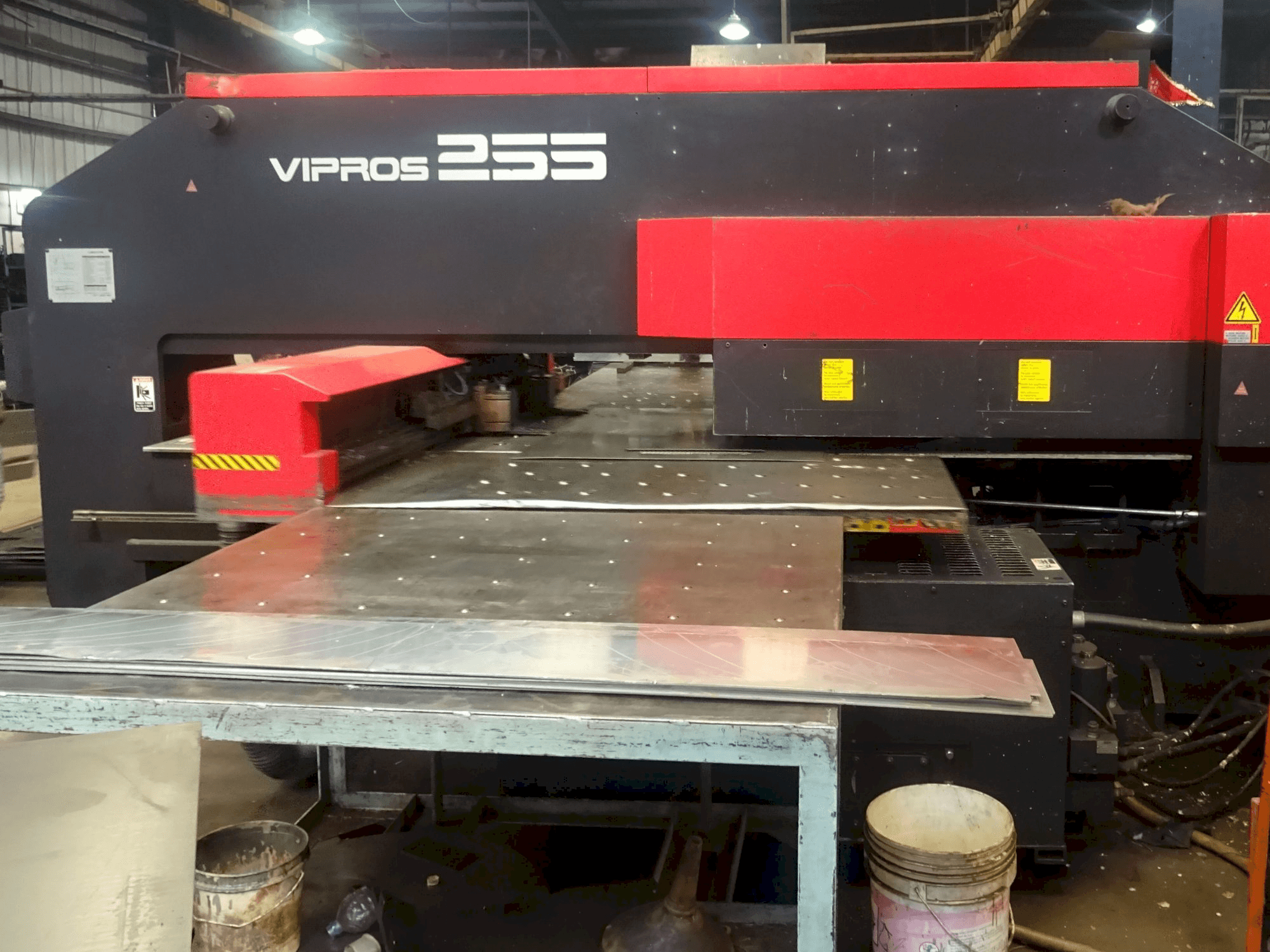 Left side view of AMADA Vipros 255 Machine