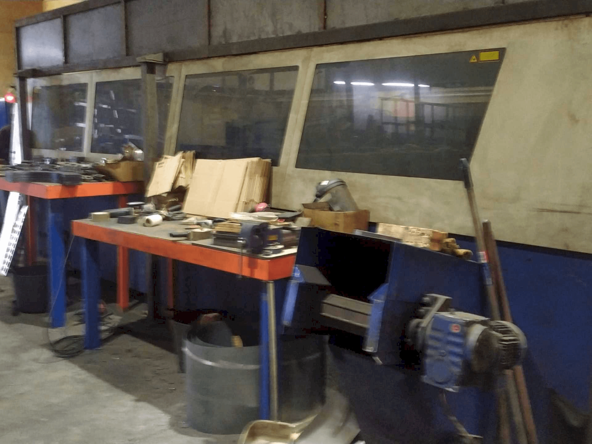 Front view of Trumpf Trumatic L 4050 machine