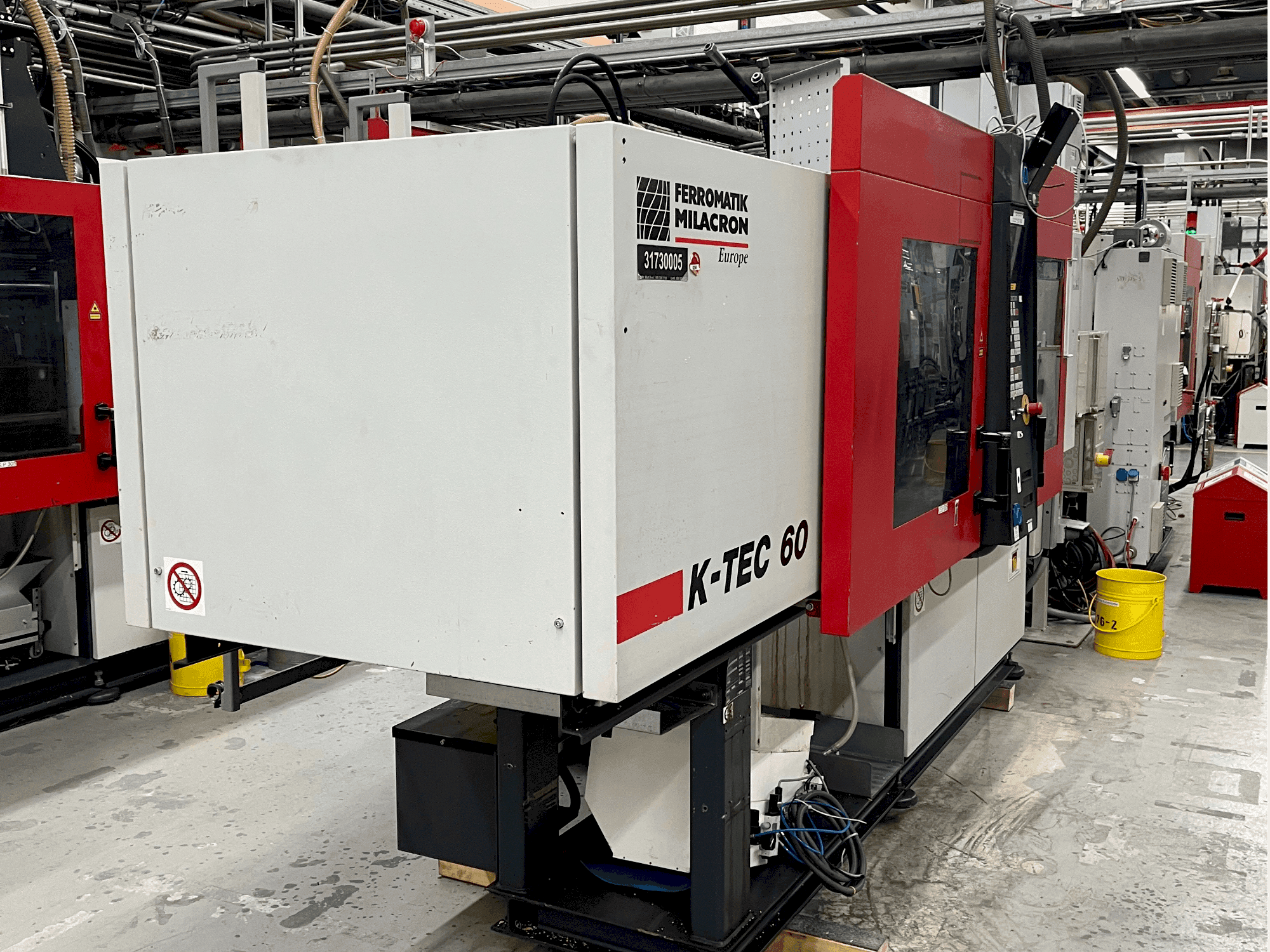 Front view of FERROMATIK K-TEC 60 S machine