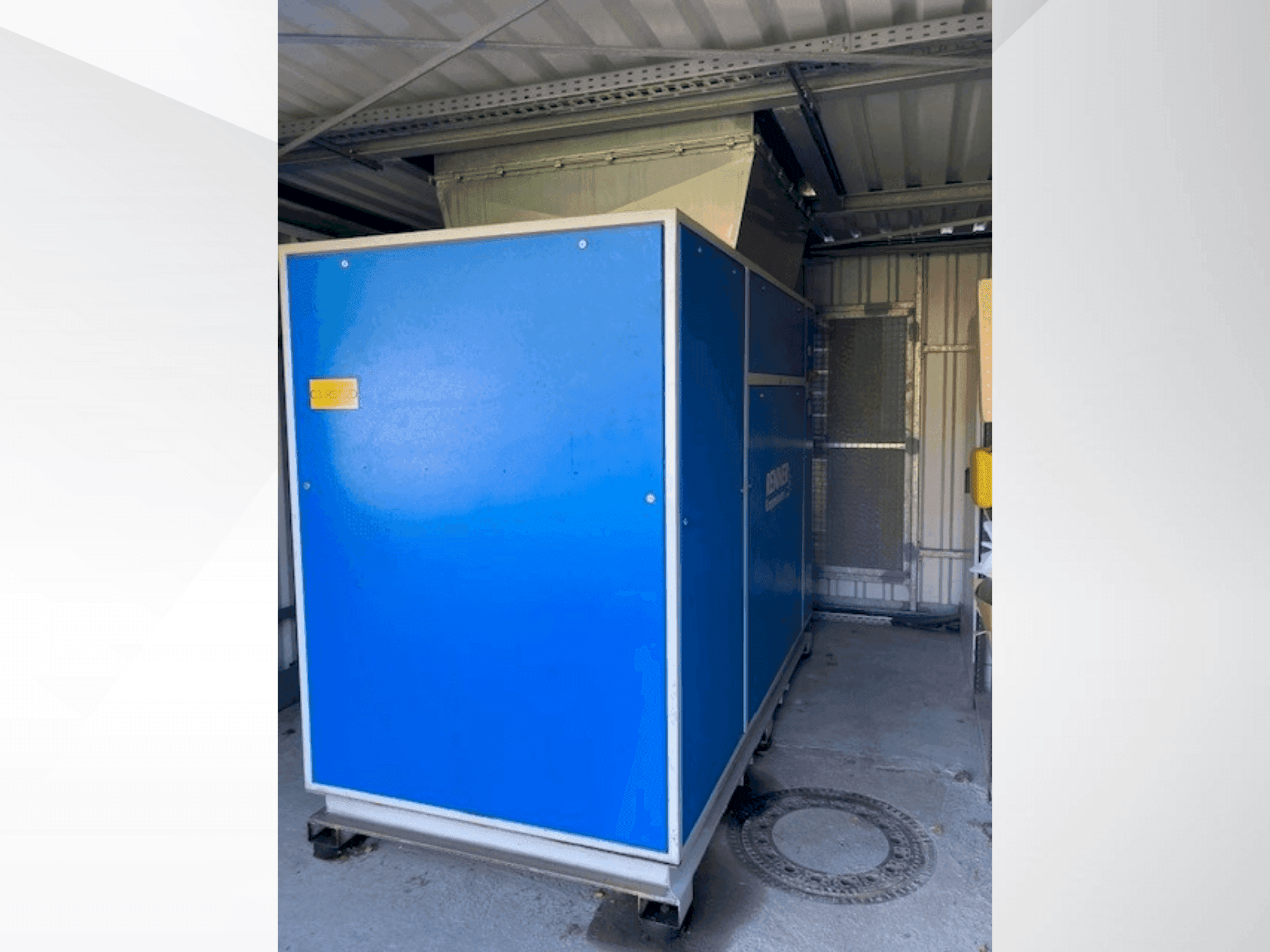 Front view of RENNER RS132D machine