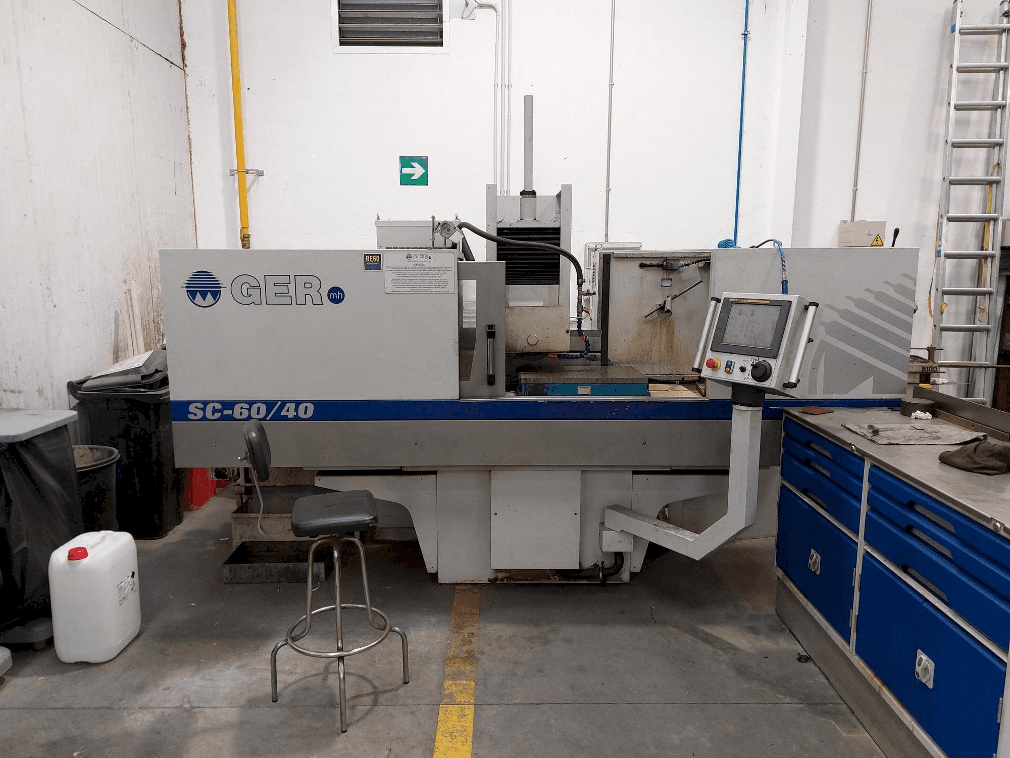 Front view of GER SC-60/40 machine