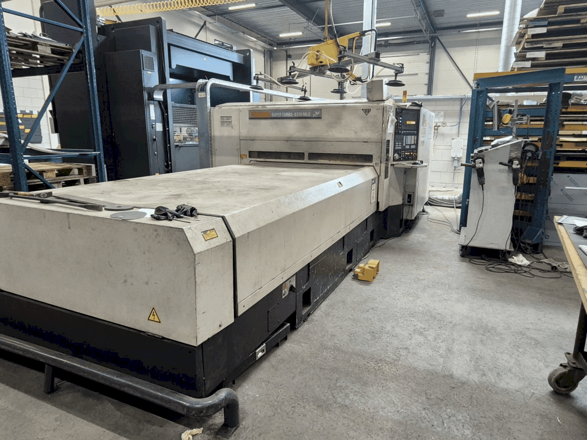 Front view of Mazak Super Turbo-X510 Mk II machine