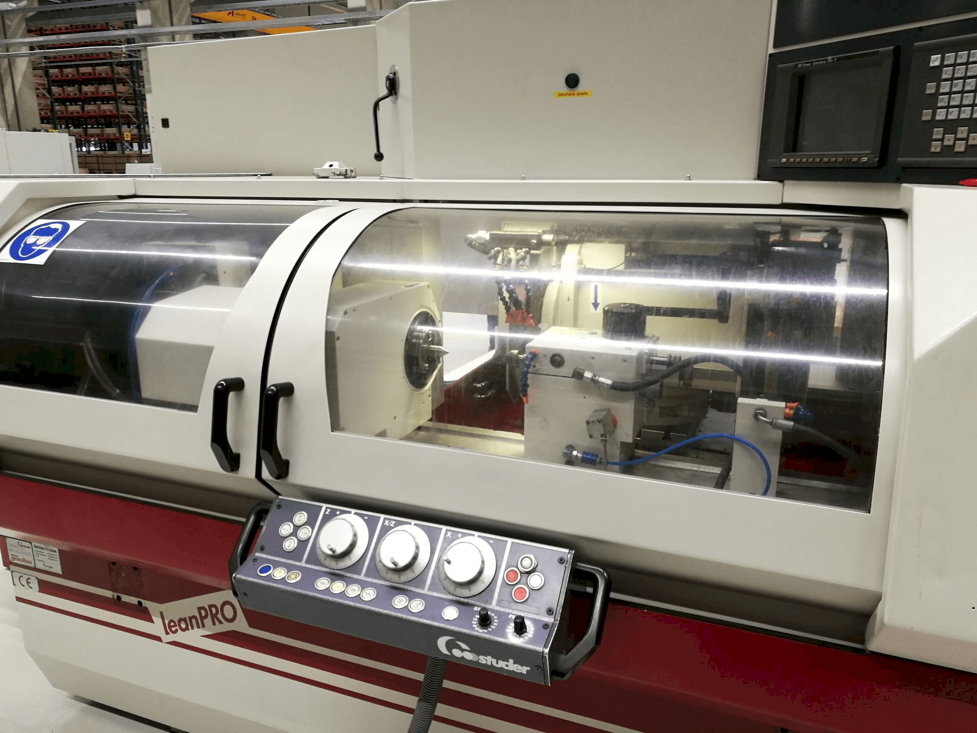 Front view of STUDER S30 lean PRO machine