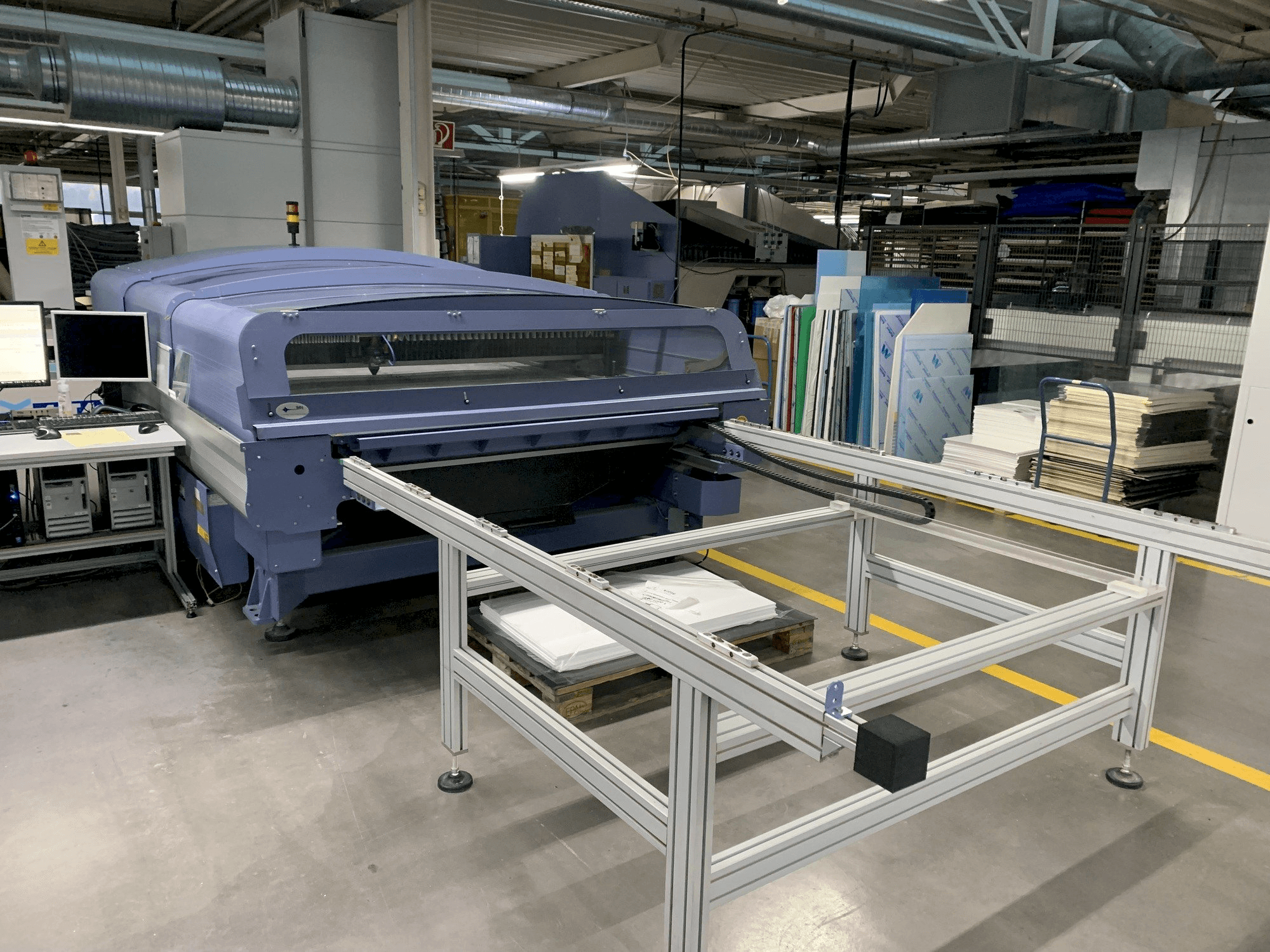 Front view of SEI MERCURY 603 1520 350W machine